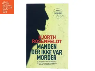 Manden der ikke var morder af Hjorth Rosenfeldt (Bog)