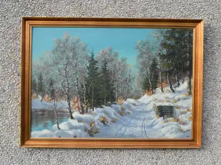 Maleri af Otto Ejlersen (1908-1972)