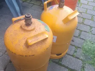 3 tommegasflasker på 11 liter