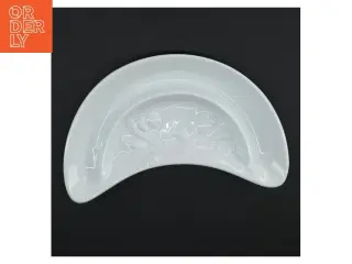 Hvid Oliven porcelænsskål fra Pillivuyt (str. 21,5 x 14 cm)