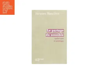 Le partage du sensible (bog)
