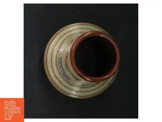 Keramik vase (str. Ø 7 cm. længde, 18 cm)