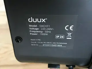 Duux elradiator 1000w