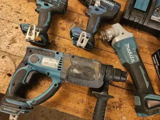 Makita værktøj sælges samlet