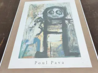 Plakat POUL PAVA 