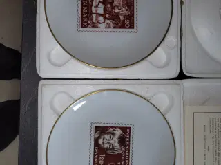 Årsfrimærkeplatter