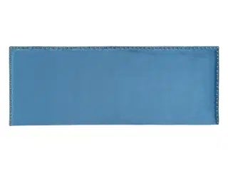 Sengegavl 160 x 6 x 60 cm Syntetisk stof Blå