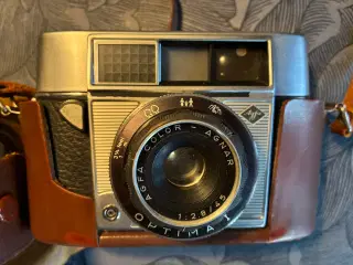 Agfa Optima I med original taske 