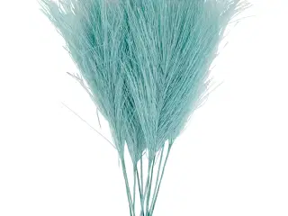 Kunstige fjer, L: 15 cm, B: 8 cm, turkis, 10stk./ 1 pk.