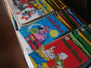 Anders And blade - assorteret fra 70´erne