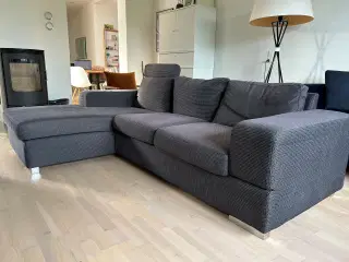 Sofa med chaiselong