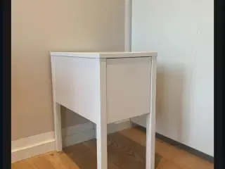 Sengebord IKEA hvid