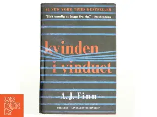 Kvinden i vinduet af A. J. Finn (Bog)