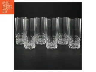 Sæt med 6 vandglas (str. 14x7 cm)
