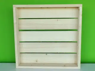 Bakke i genbrugstræ fyr 43,2 x 44