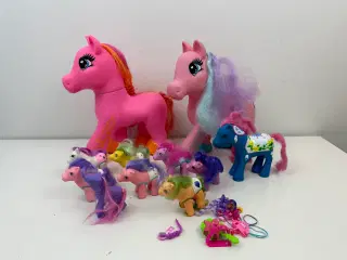 Samling pony / heste legetøj