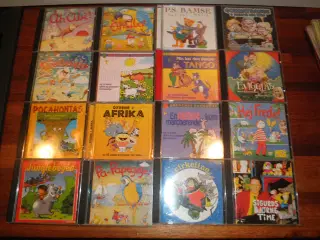 40 børne-CD'er