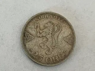 25 Øre 1909 Norge
