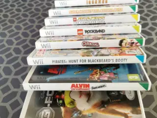 8 fantastiske Wii spil (100-175kr)