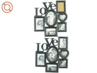 2 stk. Billedrammer LOVE (str. 40 x 44 cm)