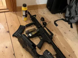 Komplet airsoft sæt