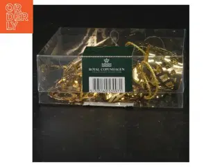 Julepynt i guld fra Royal Copenhagen