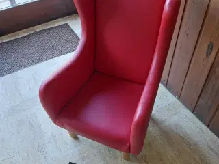 Rød Børnestol 
