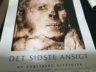 Plakat Ny Carlsberg "Det sidste ansigt"