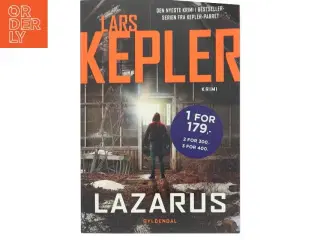 Lazarus : krimi af Lars Kepler (Bog)