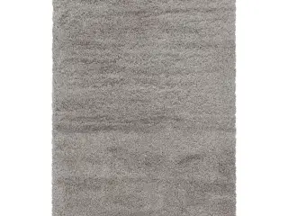 Fluffy Shaggy tæppe Ensfarvet - Beige - 140x200