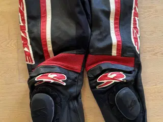 Mc læder dragt str 58 brugt 1 gang helt som ny