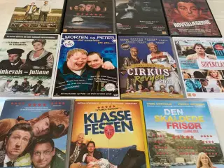 diverse film danske og udenlandske