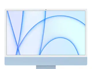 Imac 24 Blå 2021 M1 16GB og 512 GB SSD