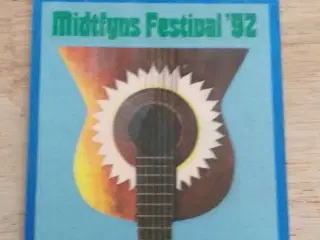 Telefon kort Midtfyns festival 1992