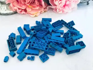 Lego, blandet, blå