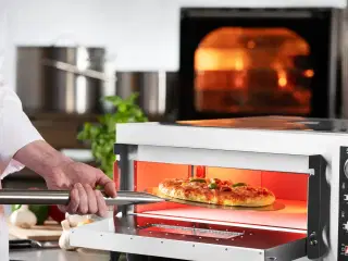 Pizzaovn – 4 x 30 cm – 1 ovnkammer – 4200 W