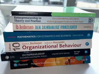 Studiebøger til HA - samlet sæt sælges