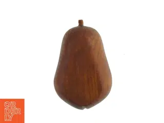Pæreformet Teak Træskål (str. 19 cm)