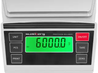 Præcisionsvægt – 2 til 6000 g / 0,1 g