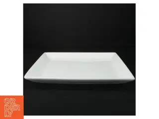 Firkantet porcelænsfad (str. 26 x 26 cm)