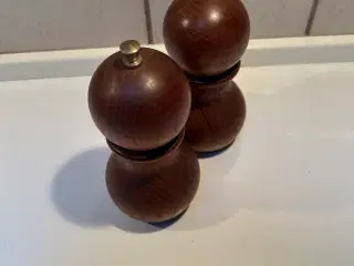 Vintage salt og peber kværnesæt
