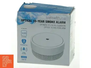 Røgalarm med 10-års batteri fra Safewith.me
