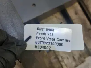 Fendt 718 Frontvægt Ramme 0070023100000