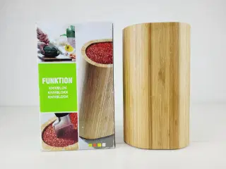 ⭐️ Knivblok - Bambus - Funktion