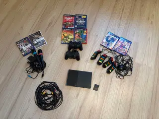 Playstation 2 inkl tilbehør 