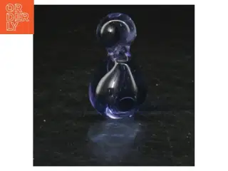 Glasfigurer af ænder (str. 4 cm. og 3,5 cm)
