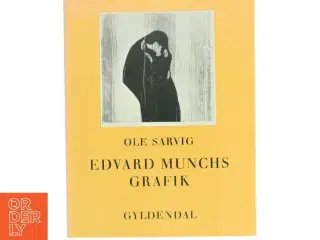 Edvard Munchs Grafik Bog fra Gyldendal