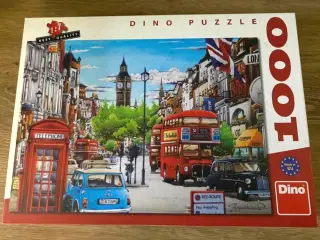 Puslespil med motiv af London