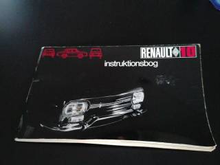 Instruktionsbog til Renault 10
