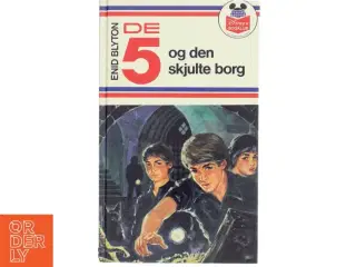 Bog - &#39;De 5 og den skjulte borg&#39;